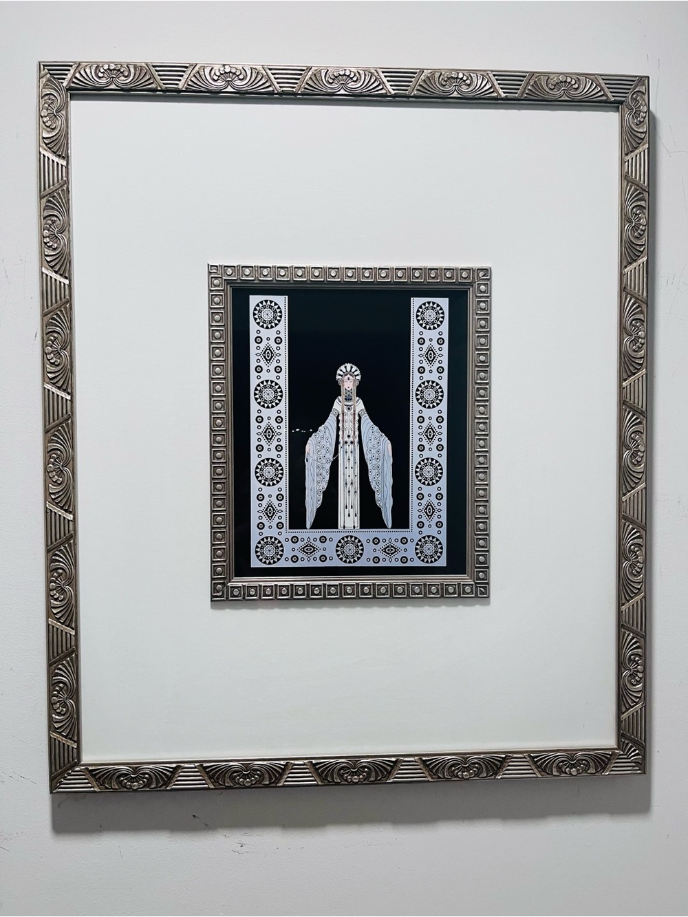 Erte “ Byzantine “ Wall Art Framed 22”-26”